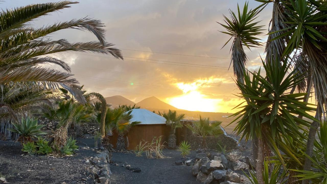 티아즈 Gemuetliche Holzjurte La Asomada Lanzarote 아파트 외부 사진